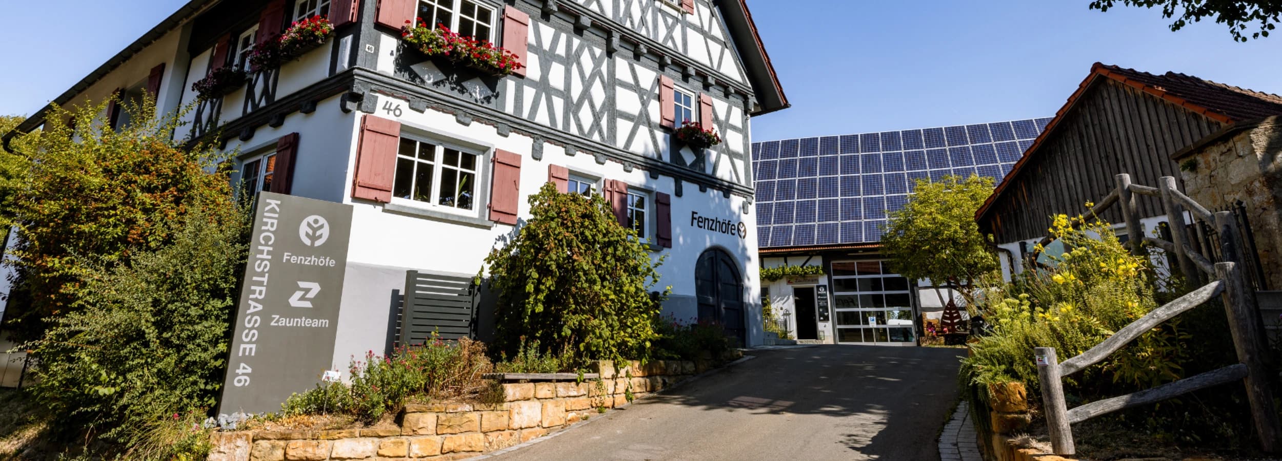 Aufnahme des Fenzhöfe-Gebäudes von Weitem