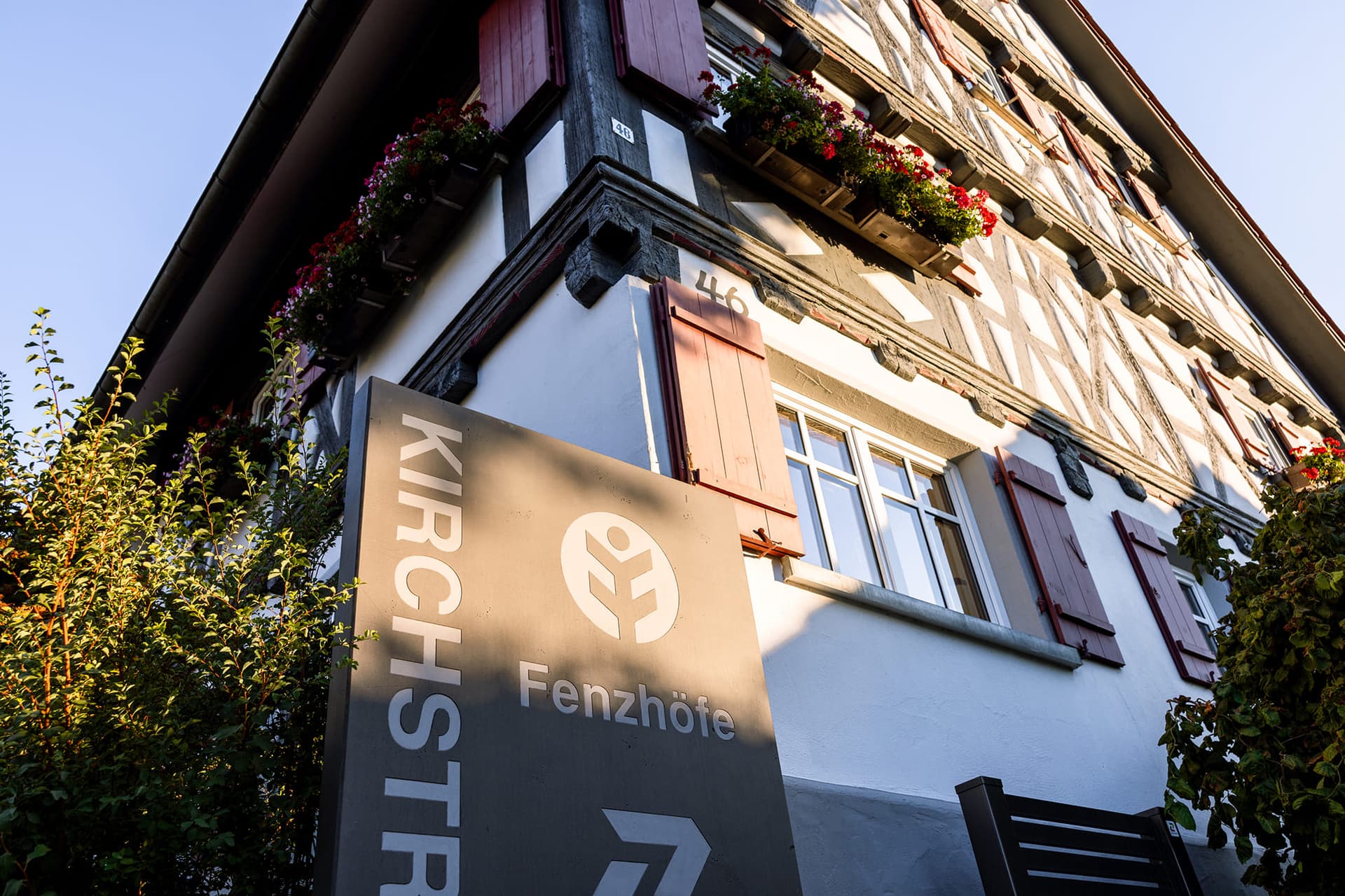 Aufnahme des Fenzhäufe-Gebäudes